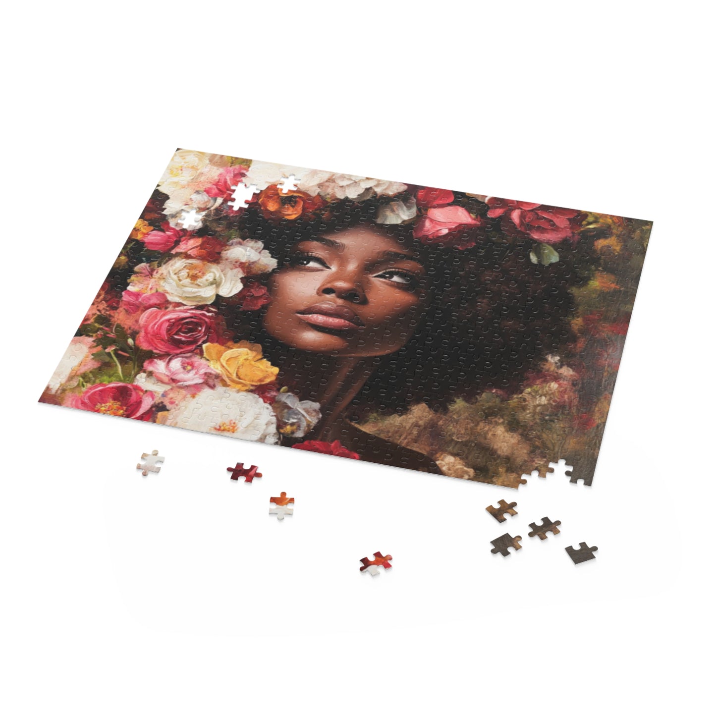 Floral Goddess Lena Puzzle - 120, 252, 500-Piece Options
