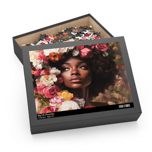 Floral Goddess Lena Puzzle - 120, 252, 500-Piece Options