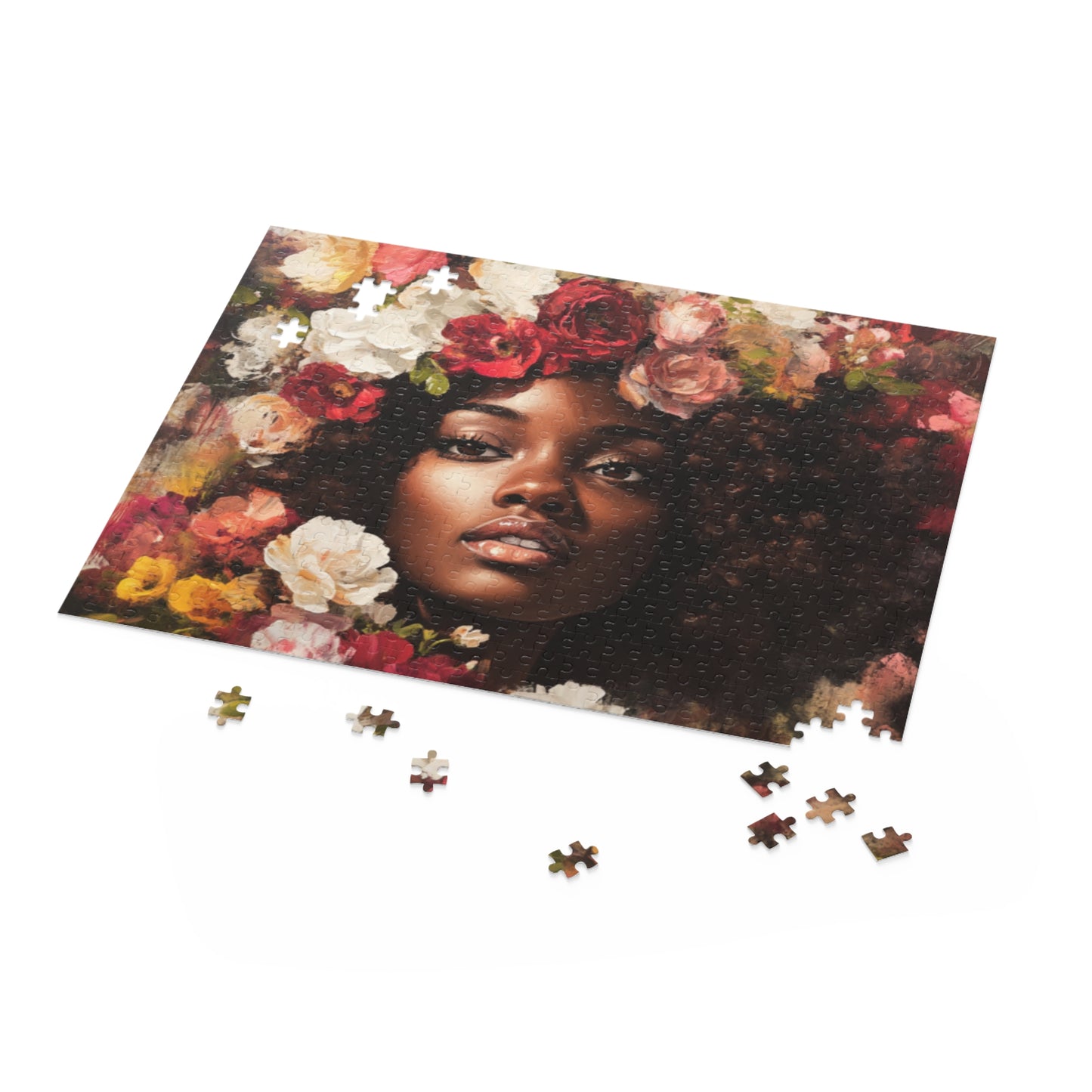 Floral Goddess Zora Puzzle - 120, 252, 500 - Piece Options