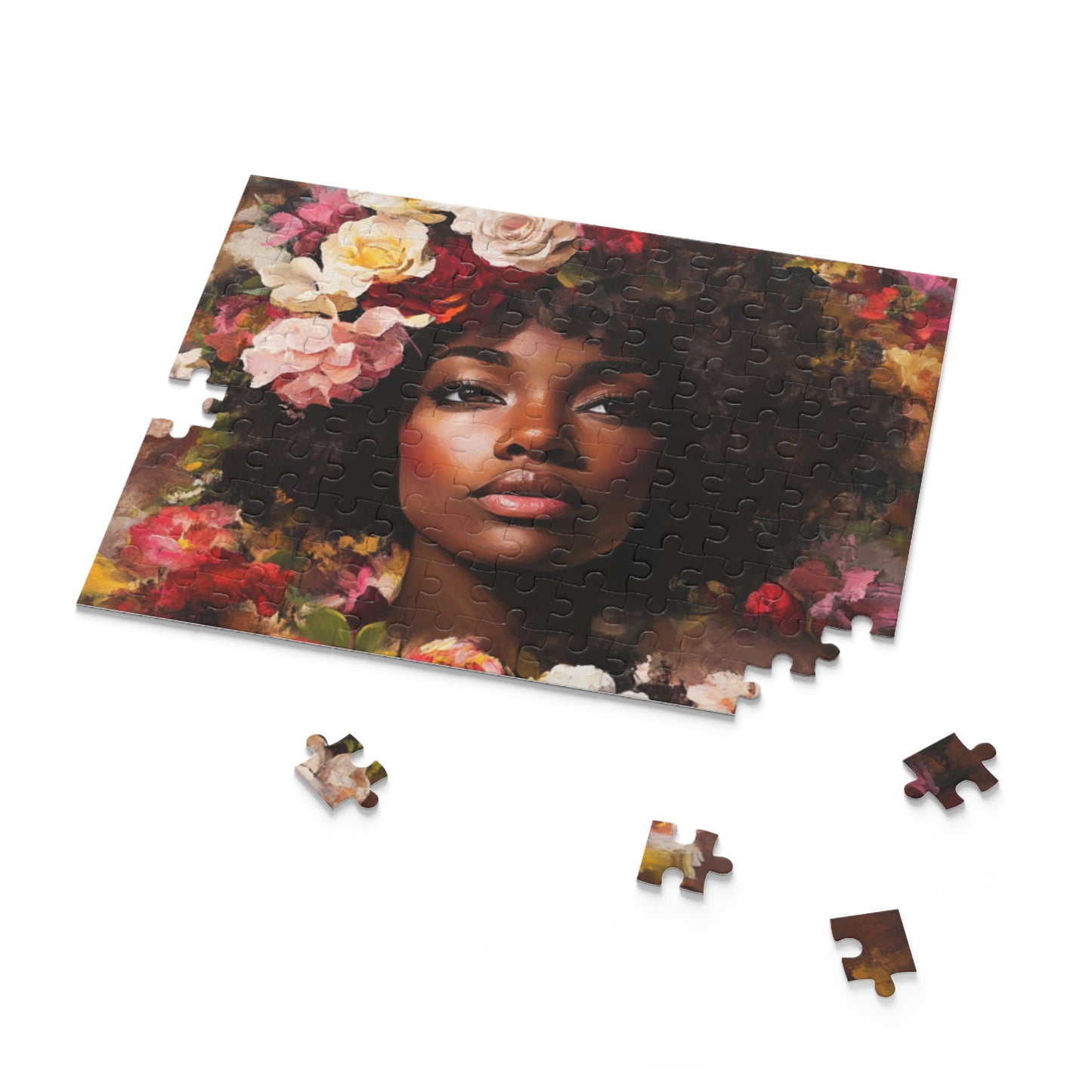 Floral Goddess Eni Puzzle - 120, 252, 500-Piece Options
