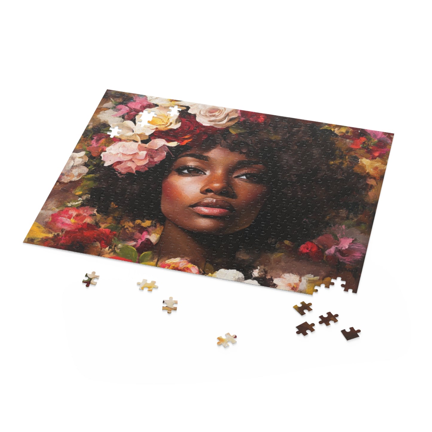 Floral Goddess Eni Puzzle - 120, 252, 500-Piece Options