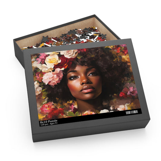 Floral Goddess Eni Puzzle - 120, 252, 500-Piece Options