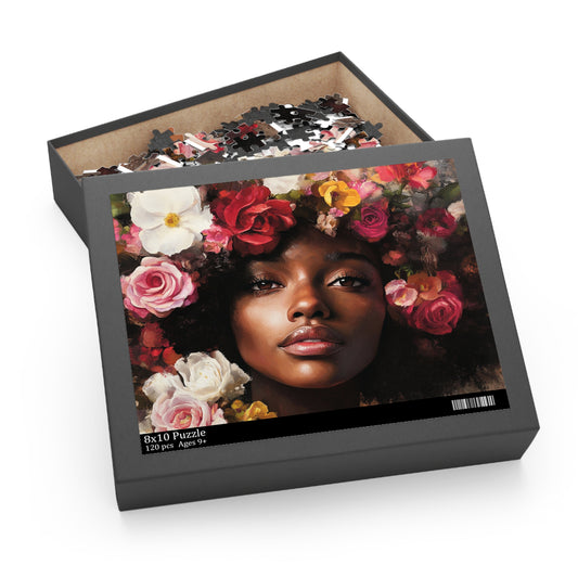 Floral Goddess Naomi Puzzle - 120, 252, 500-Piece Options