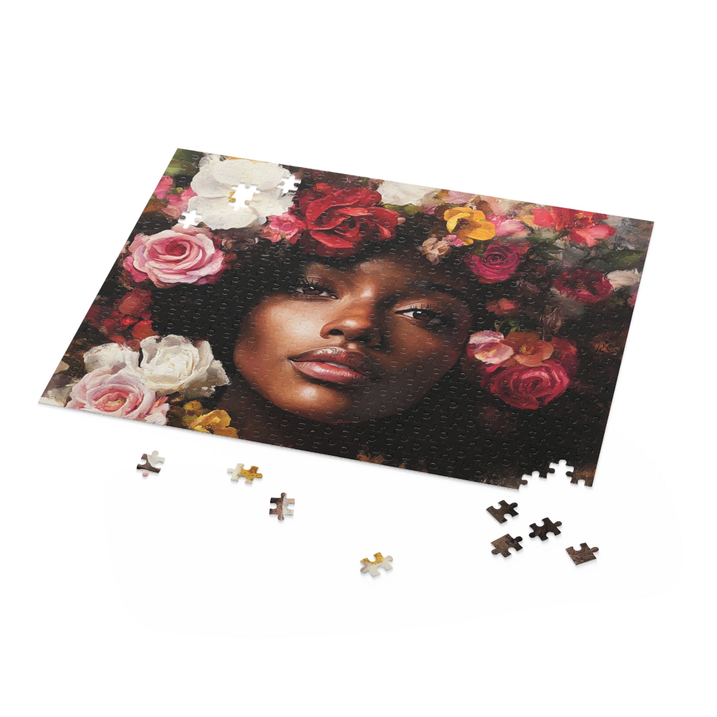 Floral Goddess Naomi Puzzle - 120, 252, 500-Piece Options