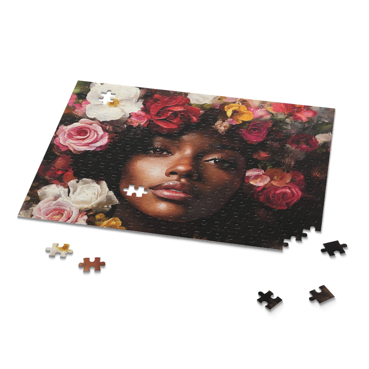 Floral Goddess Naomi Puzzle - 120, 252, 500-Piece Options