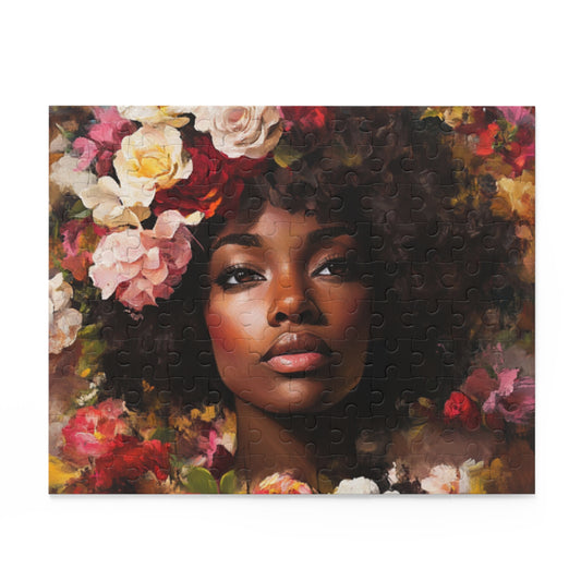 Floral Goddess Eni Puzzle - 120, 252, 500-Piece Options