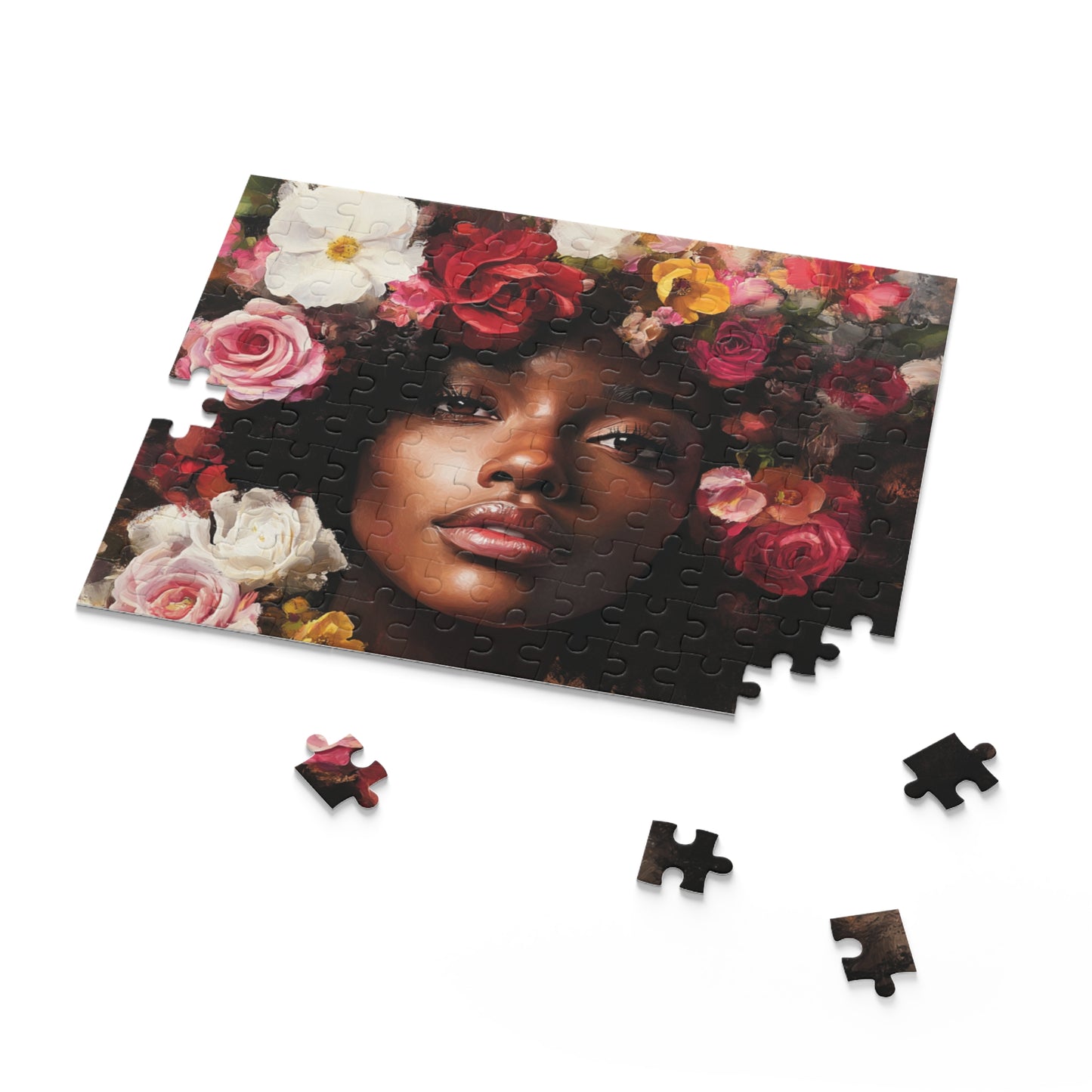 Floral Goddess Naomi Puzzle - 120, 252, 500-Piece Options
