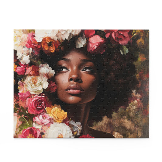 Floral Goddess Lena Puzzle - 120, 252, 500-Piece Options