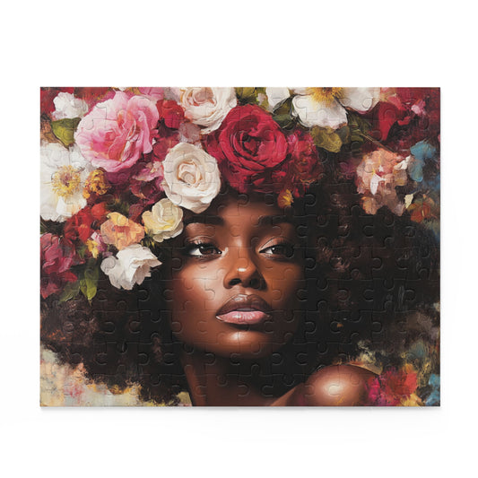 Floral Goddess Iman Puzzle – 120, 252, & 500-Piece Options