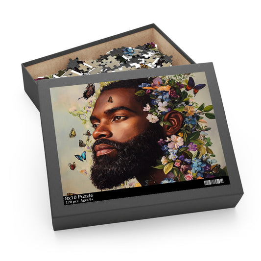 Blooming King Puzzle - 120, 252, 500-Piece Options