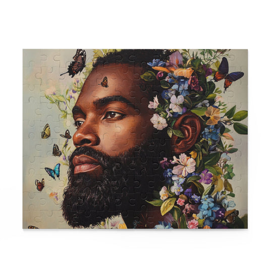 Blooming King Puzzle - 120, 252, 500-Piece Options