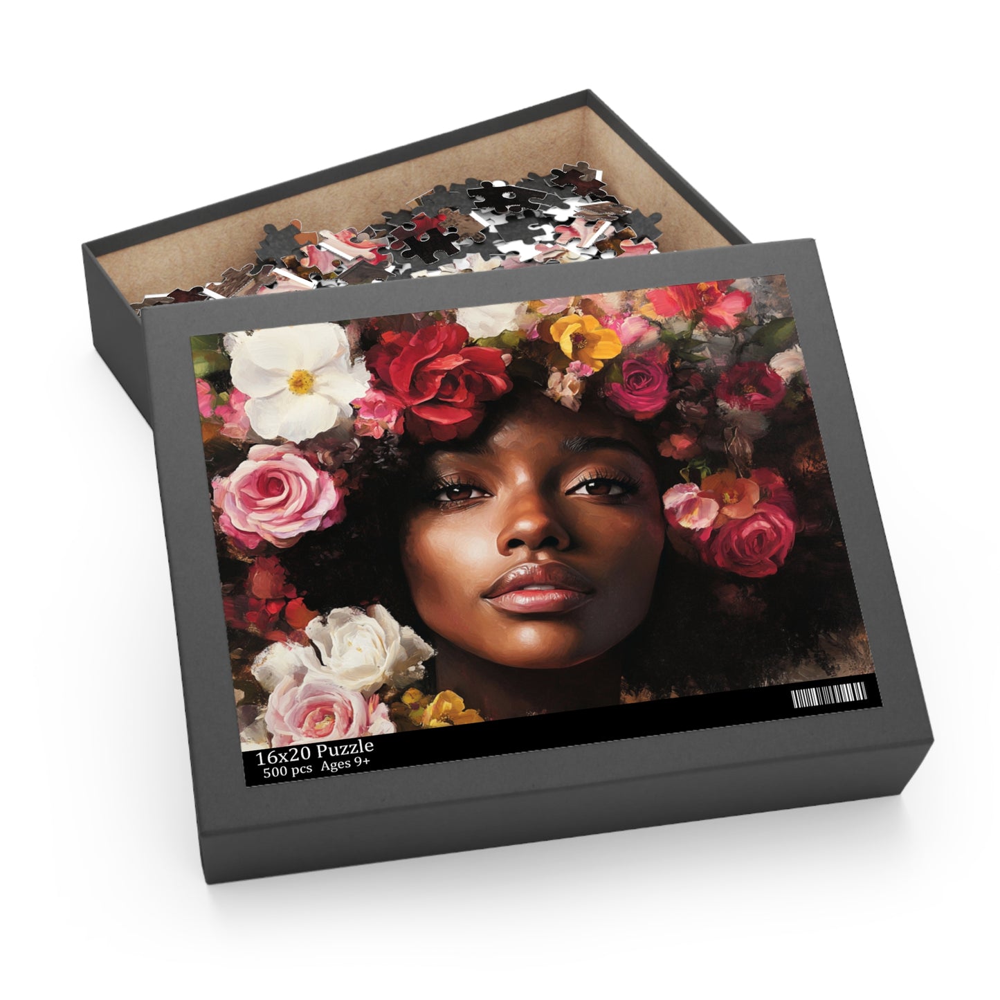 Floral Goddess Naomi Puzzle - 120, 252, 500-Piece Options