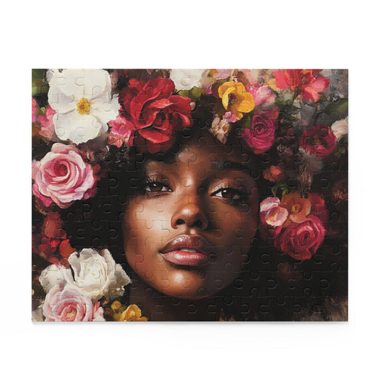 Floral Goddess Naomi Puzzle - 120, 252, 500-Piece Options