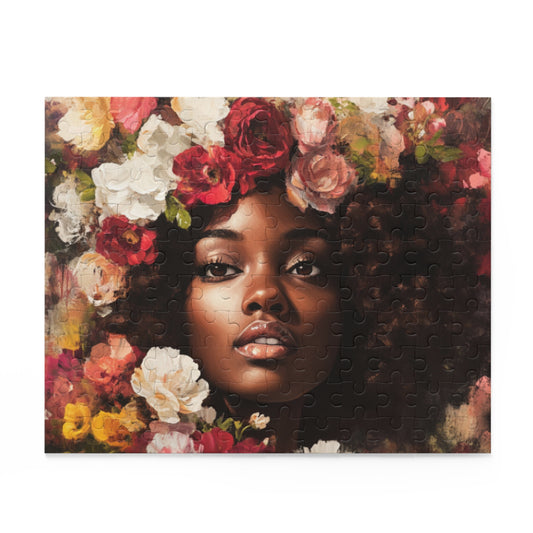 Floral Goddess Zora Puzzle - 120, 252, 500 - Piece Options
