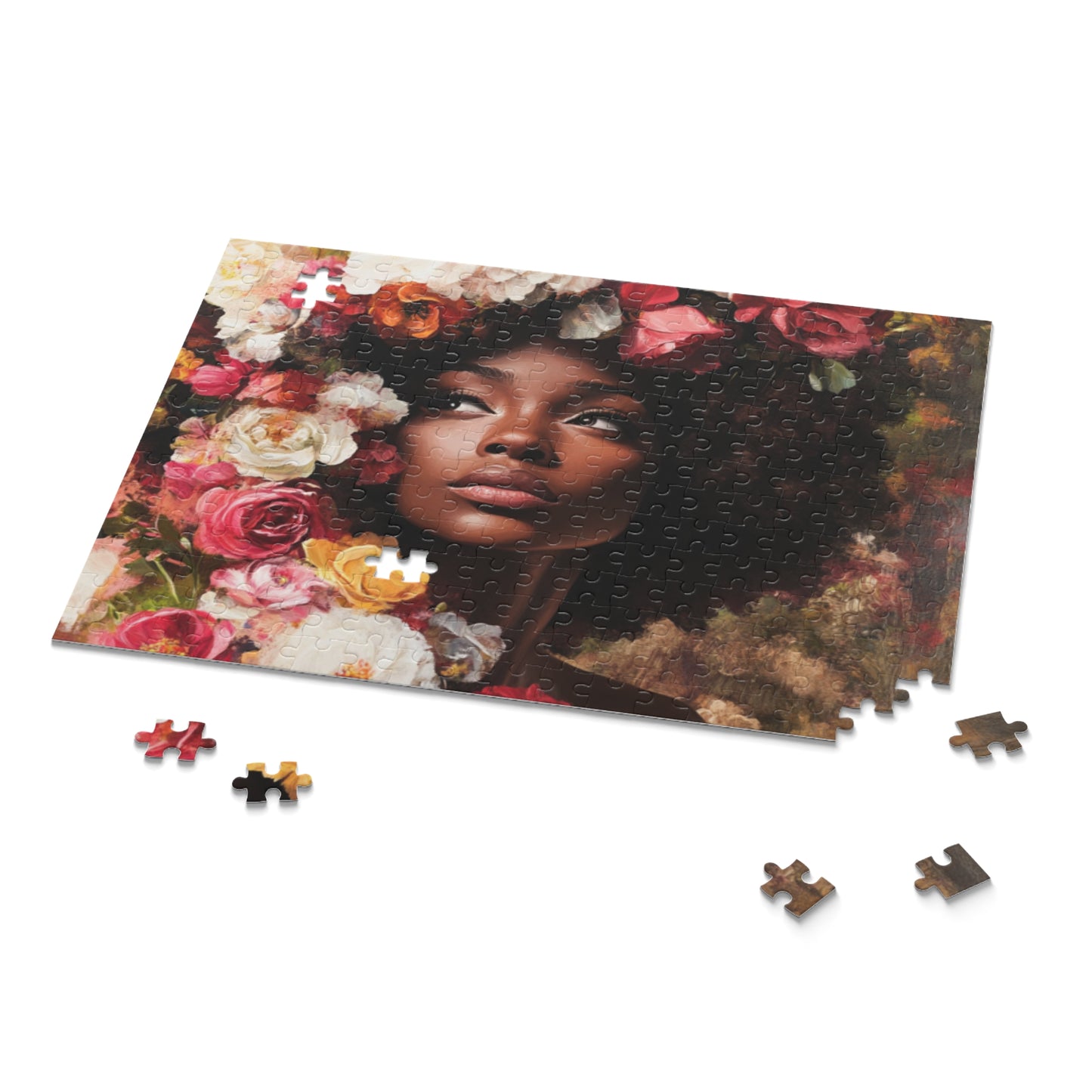 Floral Goddess Lena Puzzle - 120, 252, 500-Piece Options